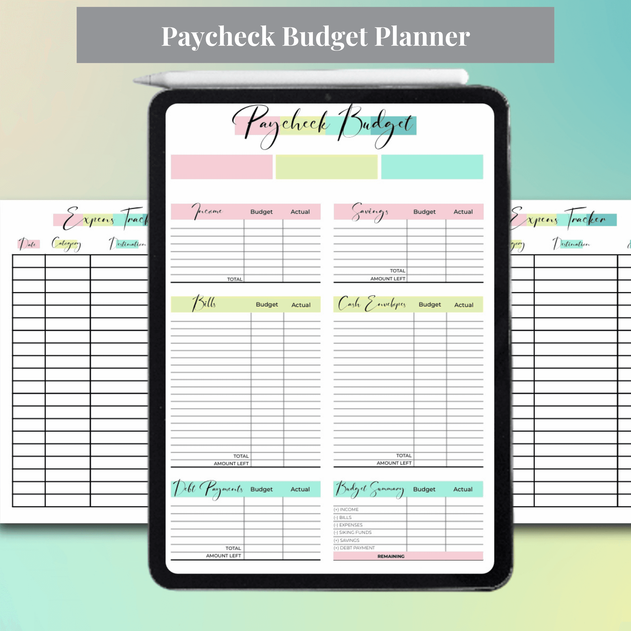 Ultimate Budget Planner – Track Income, Bills & Expenses