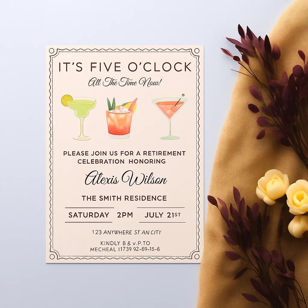 Celebrate Alexis Wilson’s Retirement: Join Us for a Fun-filled Farewell Party at The Smith Residence on July 21st!