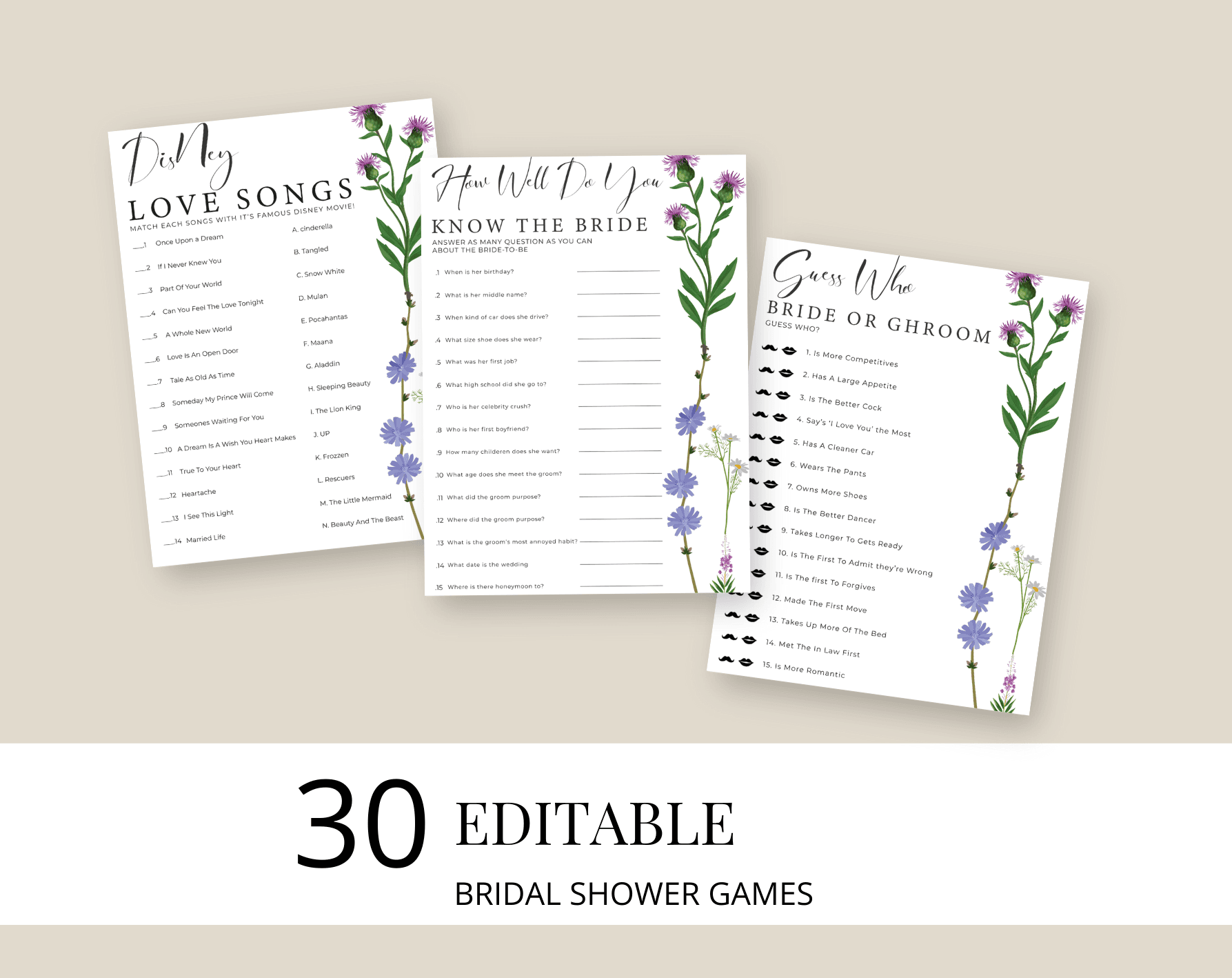 Enchanted Blooms: A Luxurious Wildflower Bridal Soirée